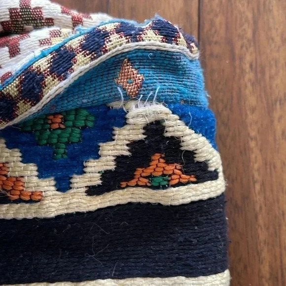 Turkish Kilim boho style backpack bag - Picture 14 of 16